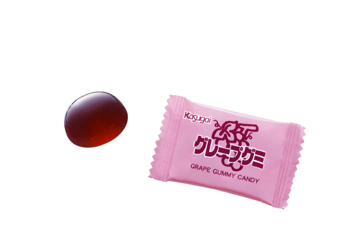 Kasugai - Trauben-Fruchtgummi (100g)