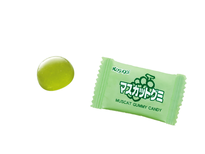 春日井Frutia軟糖 - 青提子味 (100克)