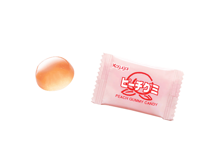 Kasugai - Peach Gummy Candy (100g)